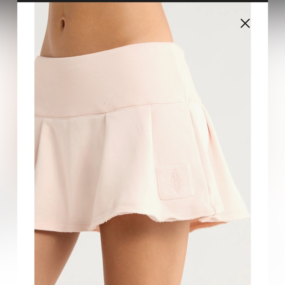 Free People Movement Sprint To The Finish Skirt Ballet Slipper Light Pink M